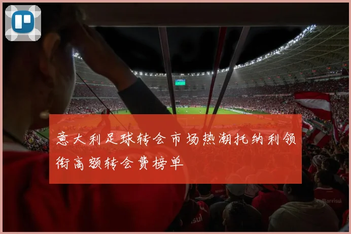 意大利足球转会市场热潮托纳利领衔高额转会费榜单